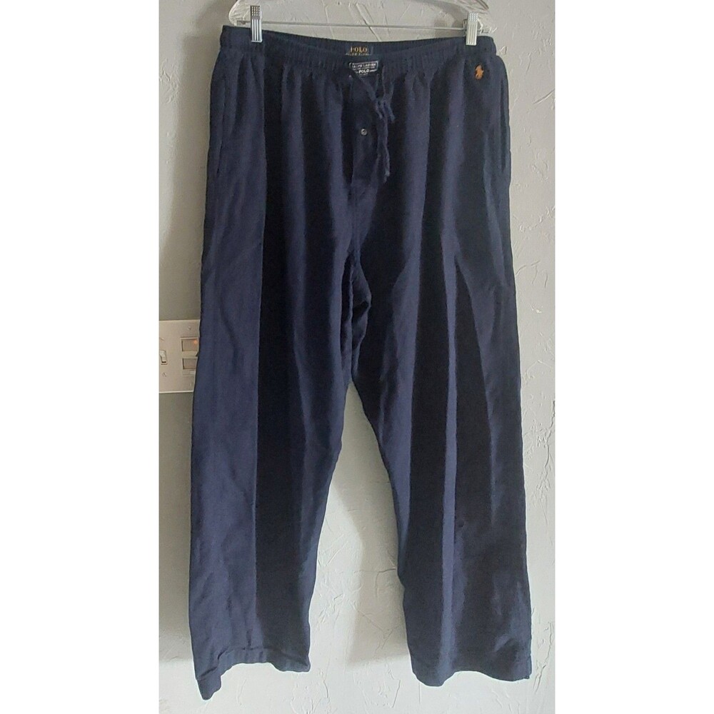 Polo Ralph Lauren  Sleepwear Pants Men Size XL/XLG, Navy Blue, Cotton,...